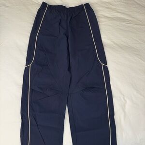 BDG Dark Blue Joggers with White Trim